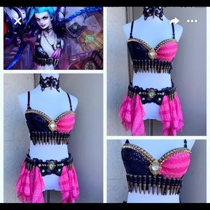 Jinx Electric Laundry Cosplay Festival Outfit